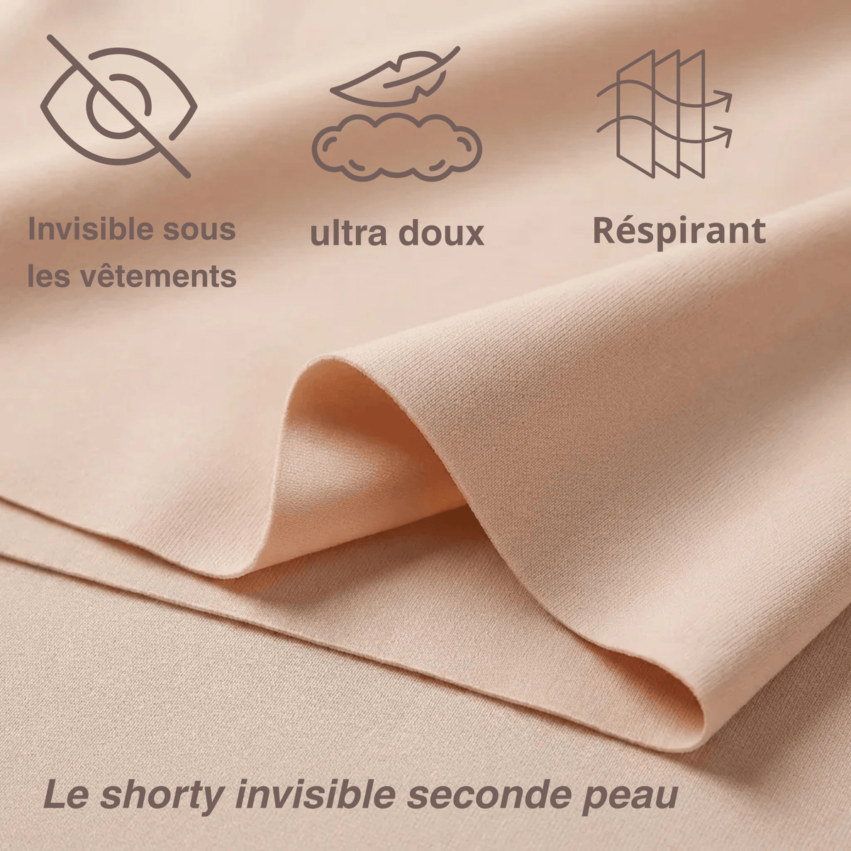 Shorty Invisible Seconde Peau
